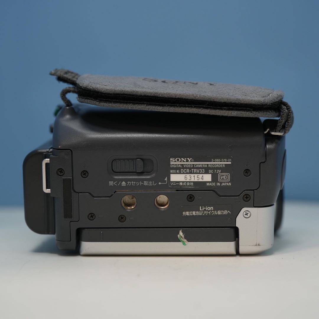 SONY DCR-TRV33 ビデオカメラ 美品 a3619