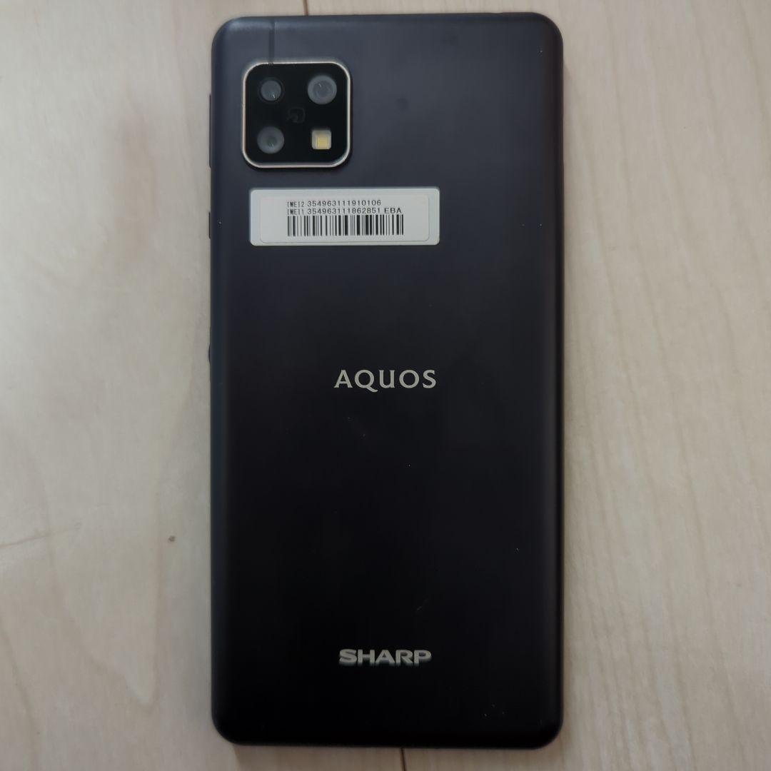 スマートフォン本体 日本語設定 充電器付き　アクオスセンス4