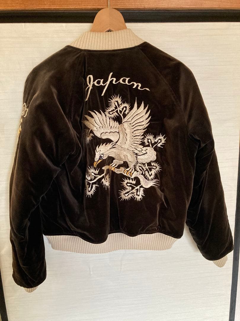 フラットヘッド　スカジャン　別珍