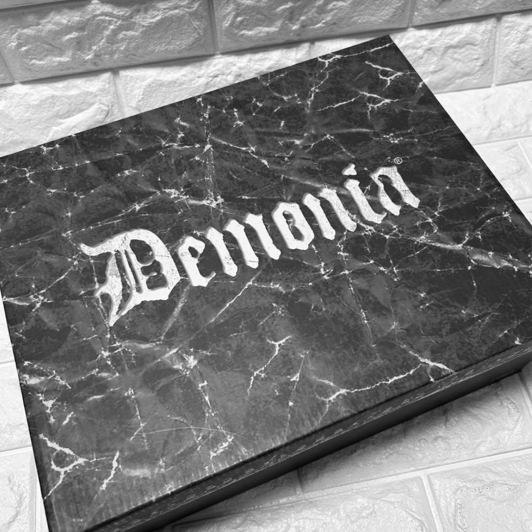 新品未使用⭐️Demonia デモニア 厚底 ブーツ 黒25cm M7