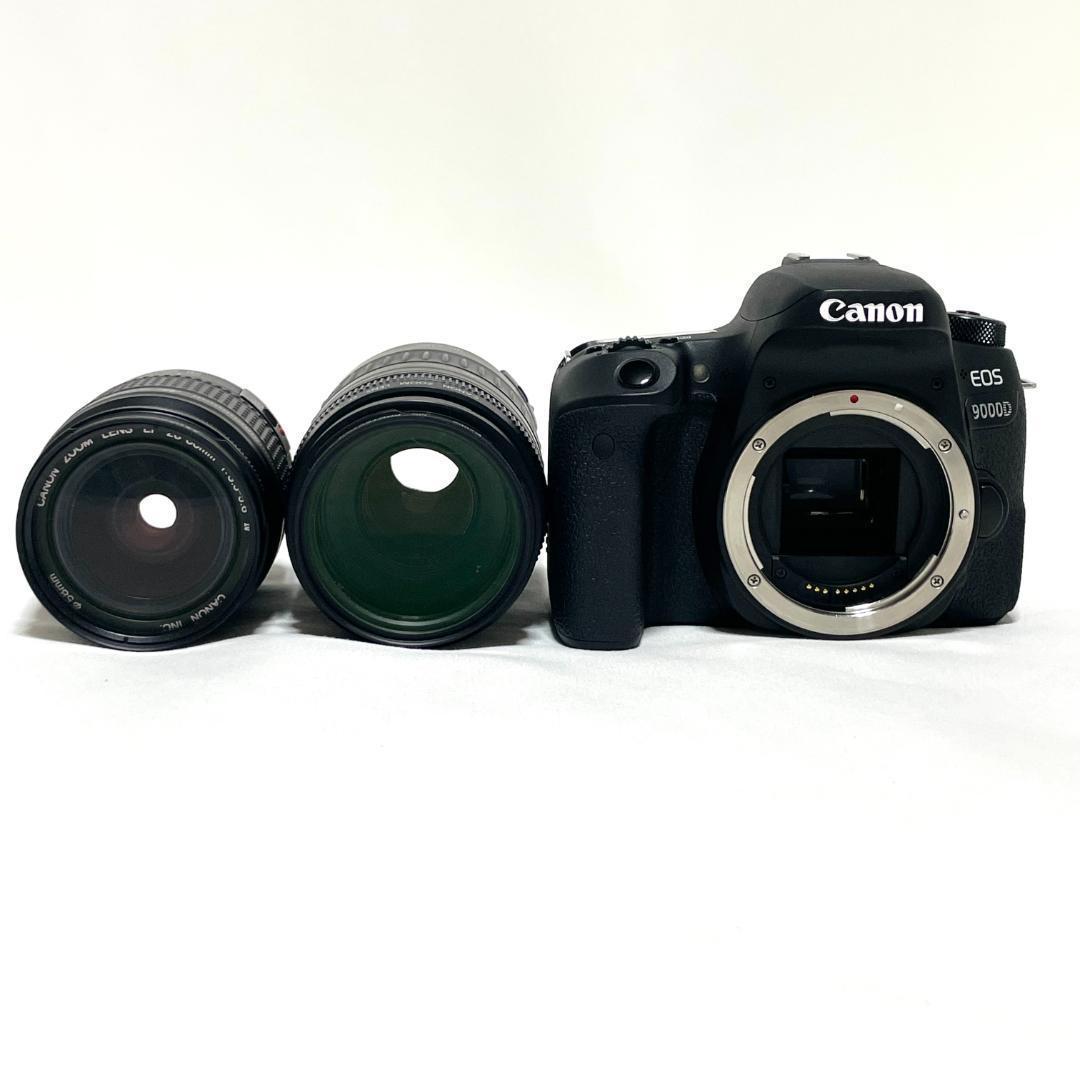 超望遠Wレンズセット❣️ Canon EOS 9000D 高速USM 天面液晶