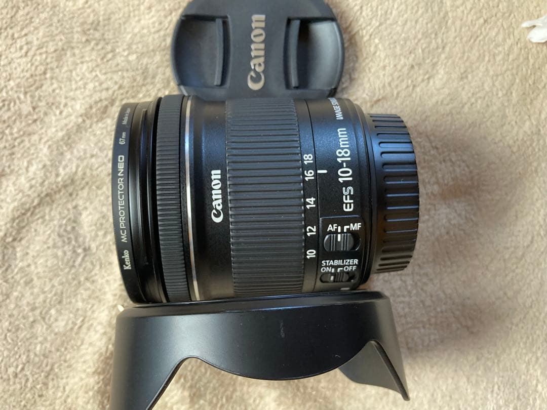 キヤノン 広角レンズEF-S10-18mm F4.5-5.6 IS STM
