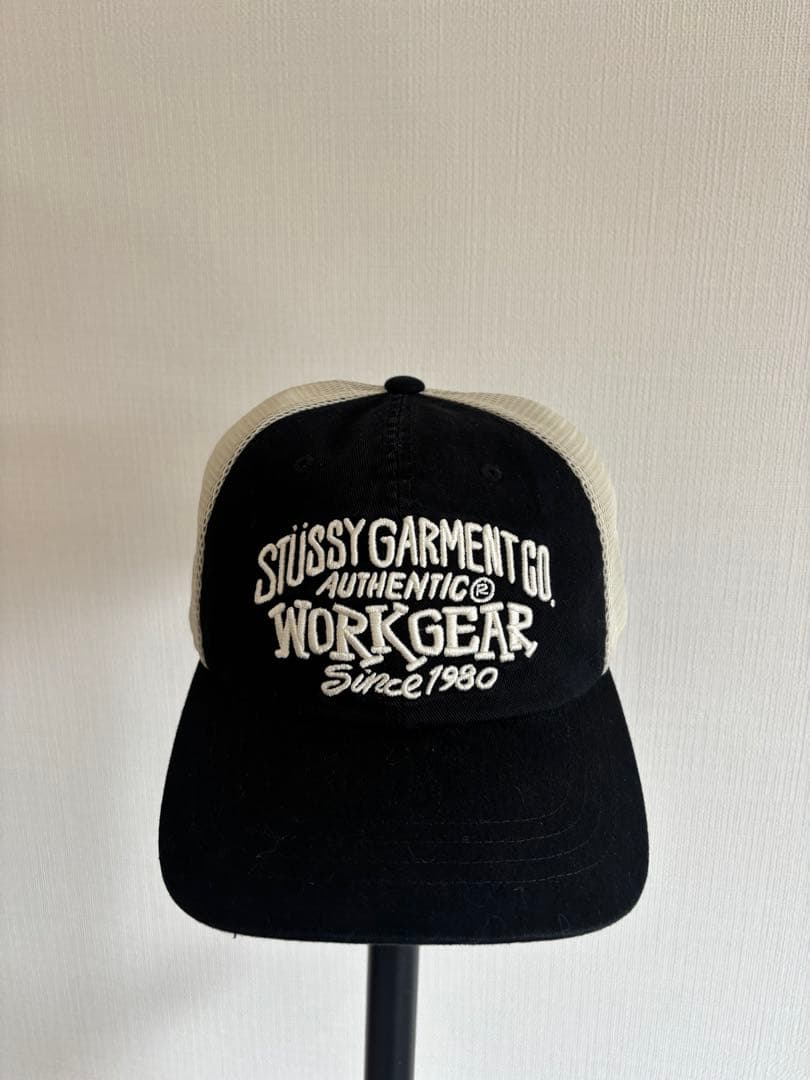 STUSSY LOW PROFILEWORKGEAR STRAPBACKキャップ