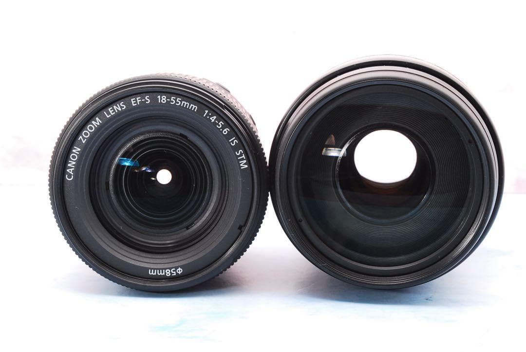 Canon Kiss X9i☆一眼レフカメラ☆豪華Wレンズ☆スマホ転送OK☆