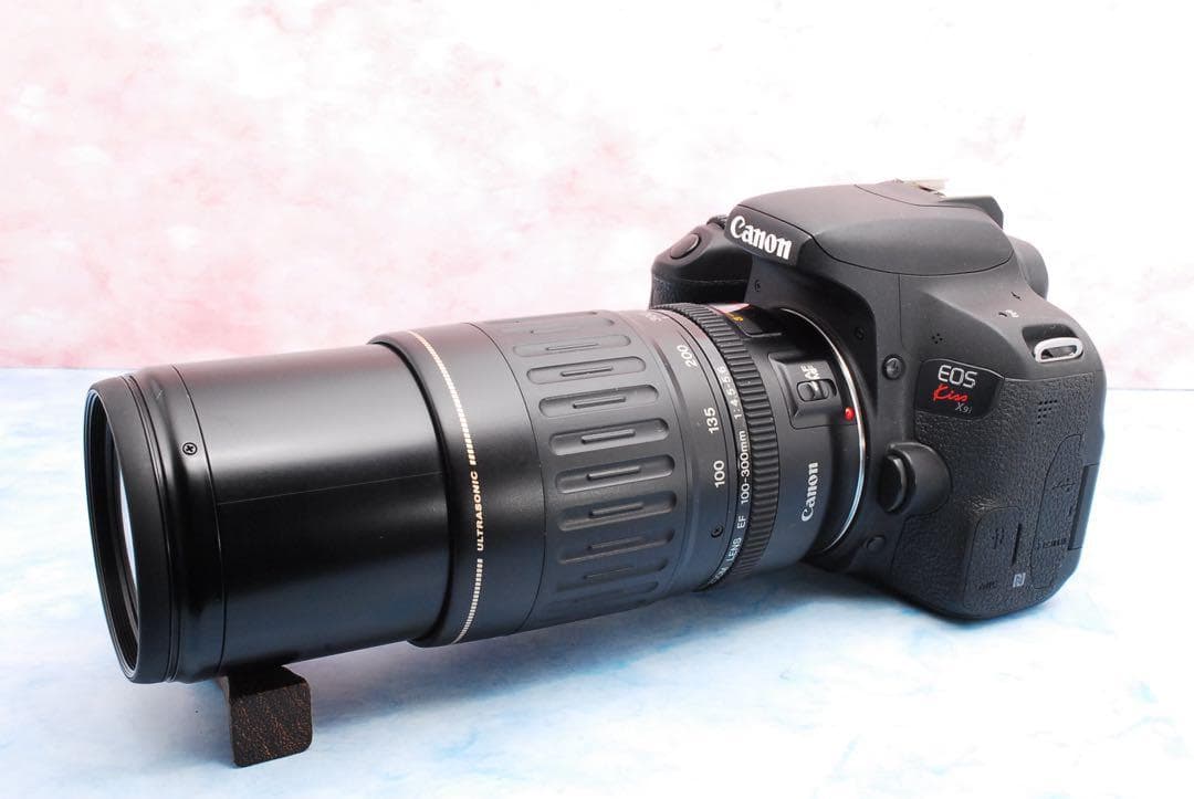 Canon Kiss X9i☆一眼レフカメラ☆豪華Wレンズ☆スマホ転送OK☆