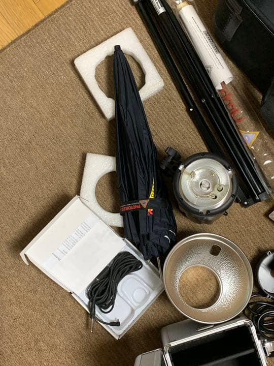 【Dk】【使用回数１回のみ・美品】撮影機材専用店ライトグラフィカ撮影セット