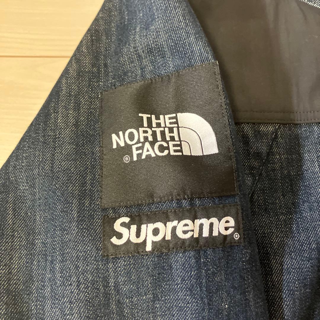 シュプリーム ノースフェイス デニムジャケット マウンテンパーカー