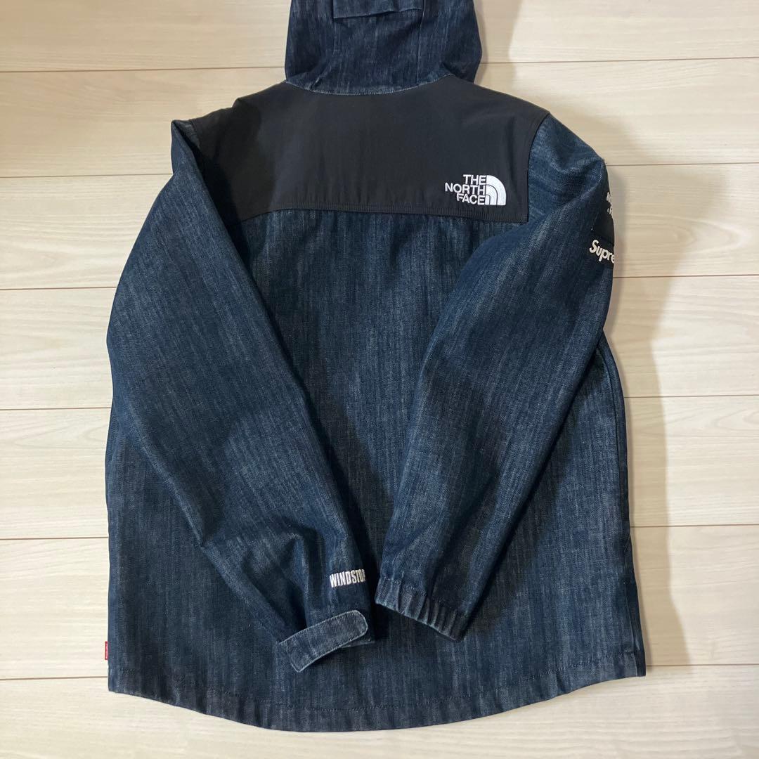 シュプリーム ノースフェイス デニムジャケット マウンテンパーカー