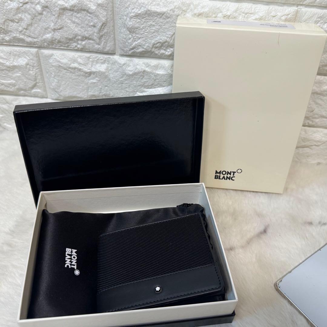 【未使用品】MONTBLANC モンブランマネークリップ ウォレット 箱付き