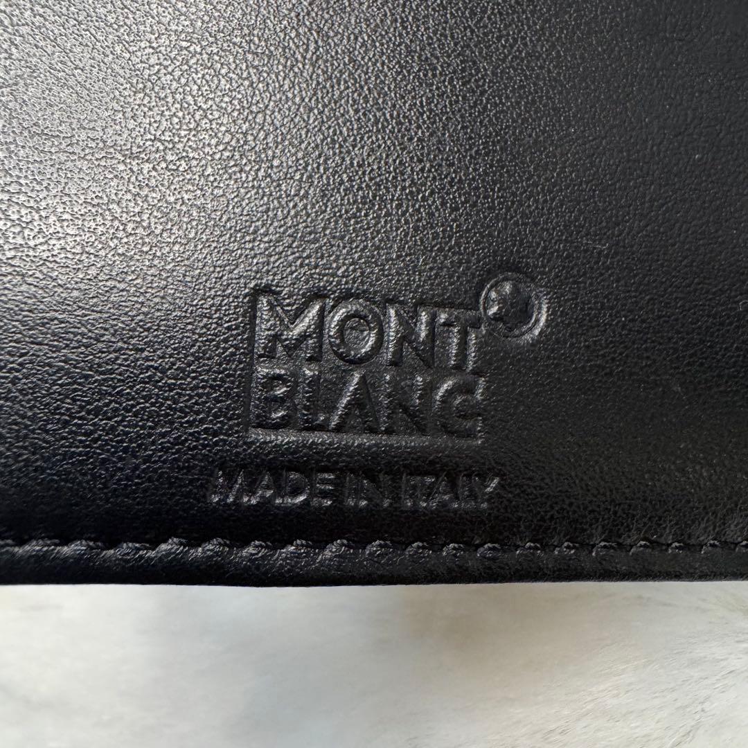 【未使用品】MONTBLANC モンブランマネークリップ ウォレット 箱付き