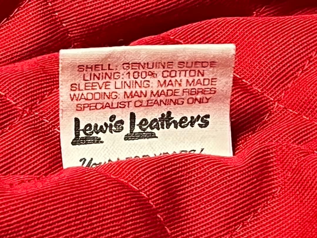 Lewis Leathers スーパースポーツマン ホース 40 ネイビー