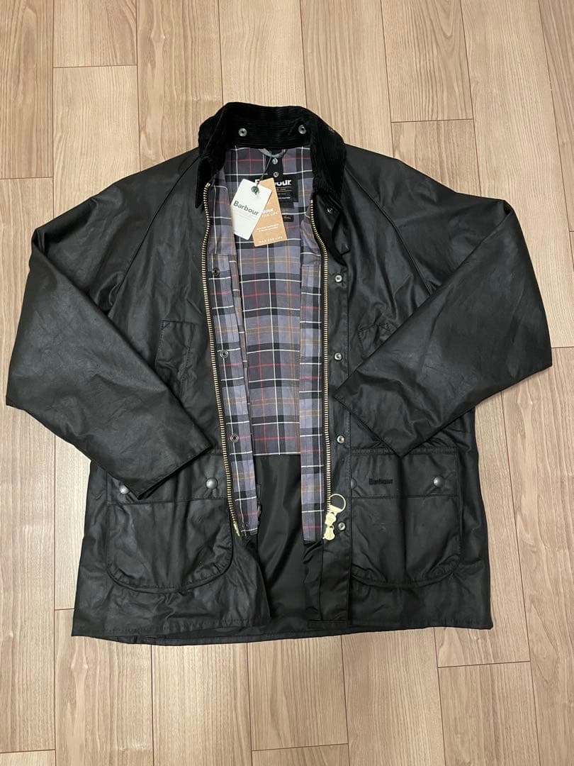 【新品未使用】Barbour バブアー ビデイル　WAX 42 ブラック 黒