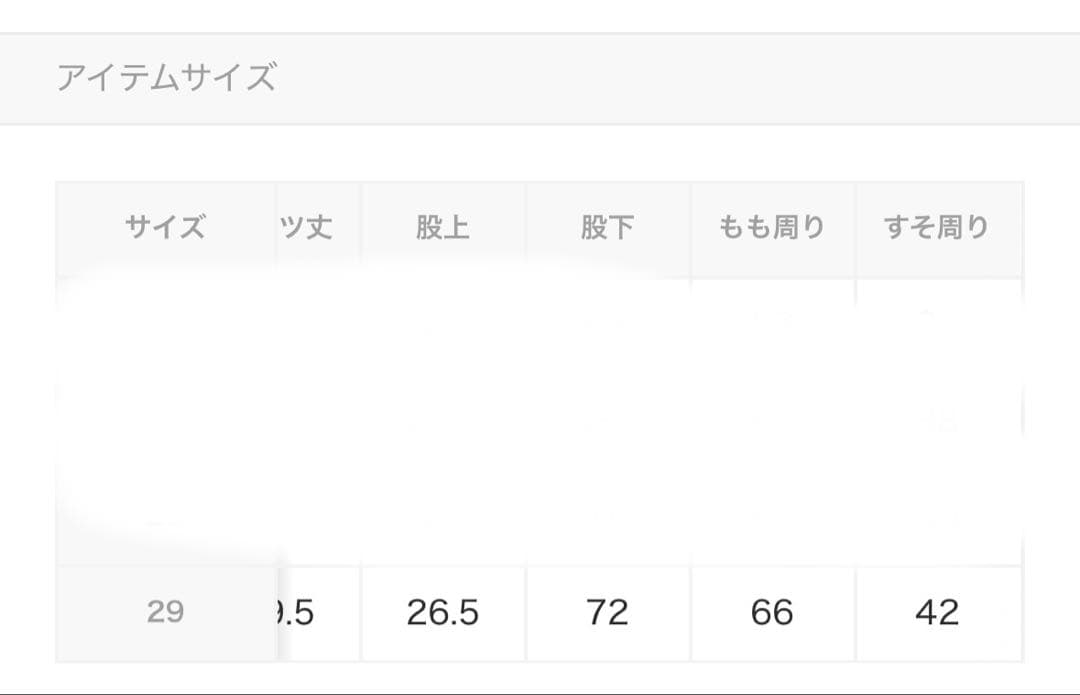 Spick&Span 5 1/2 STRAIGHT FITDENIM サイズ29