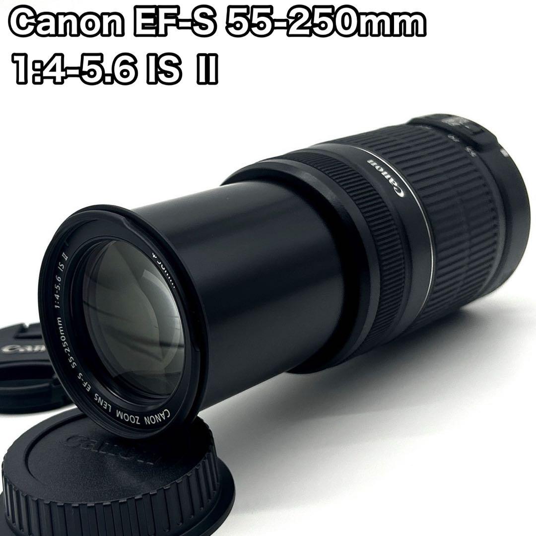 Canon キャノン EF-S 55-250mm 1:4-5.6 IS Ⅱ 望遠