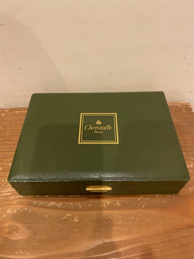 Christofle リュバン　銀スプーン 6本セット 専用ケース付き　未使用