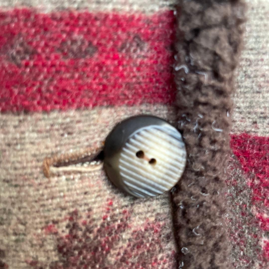 フ*ン様 ペンドルトン　ウールジャケット　花柄　80s 90s 古着　アメカジ