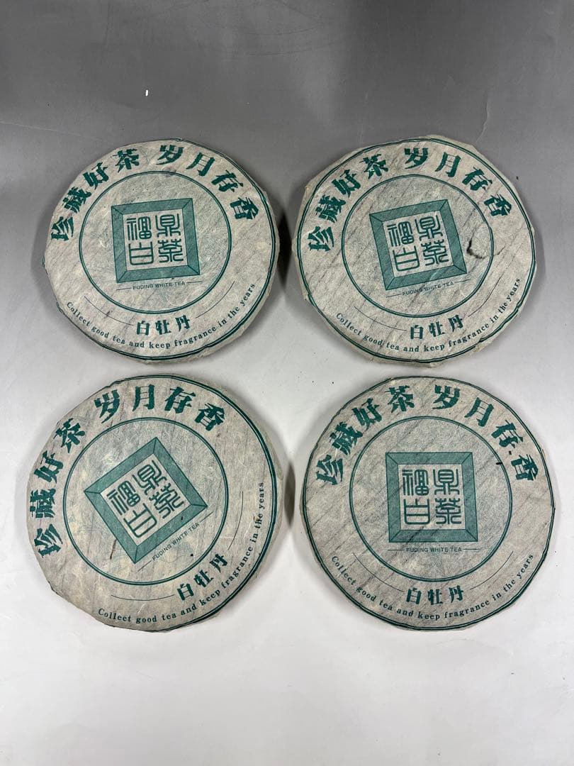 福鼎大白茶　4枚　送料込み