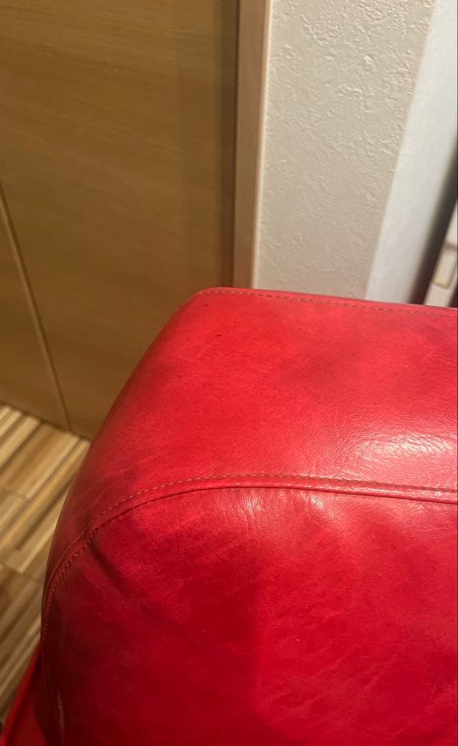 一人掛けソファ《赤》お値下げ可♪