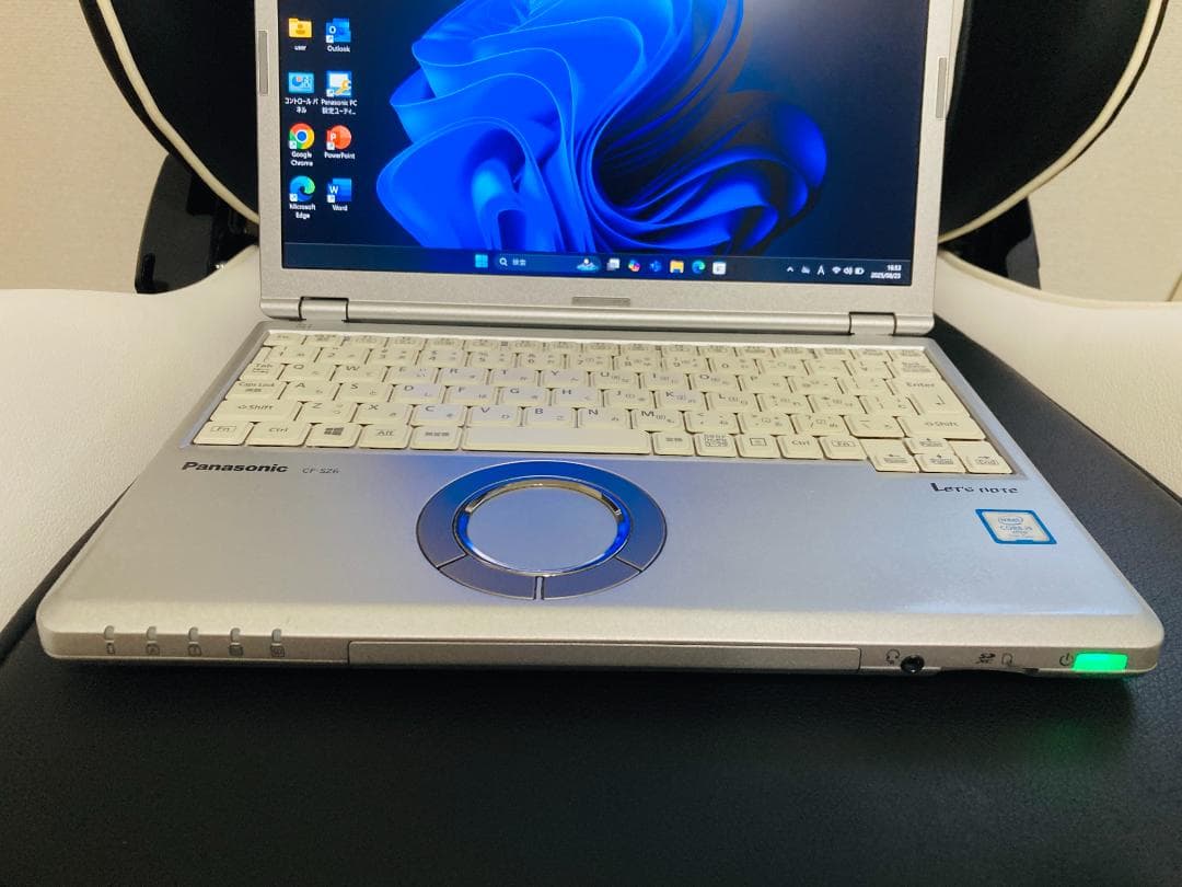 レッツノートSZ6 256GB 8GB OFFICE2021 バッテリー100%