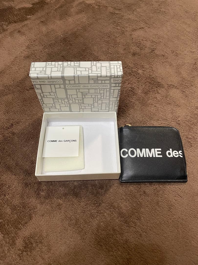 COMME des GARÇONS L字財布 ブラック