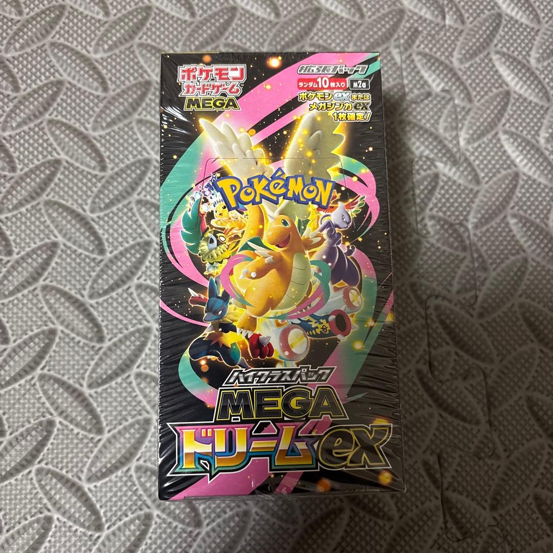 ポケモンカードゲーム MEGAドリームEX シュリンク付　1BOX