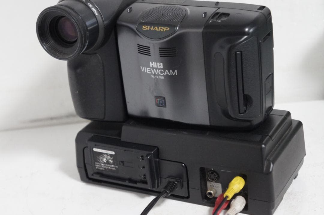 動作品★シャープ　VL HL100　Hi8 ビデオカメラ 8mm 0212