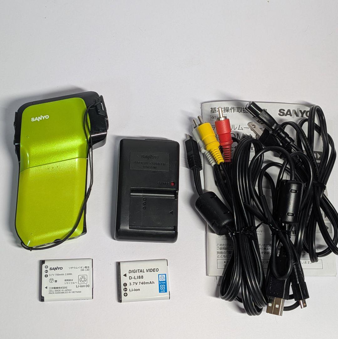 SANYO Xacti ザクティDMX-CG11 付属品有り バッテリー2個付き