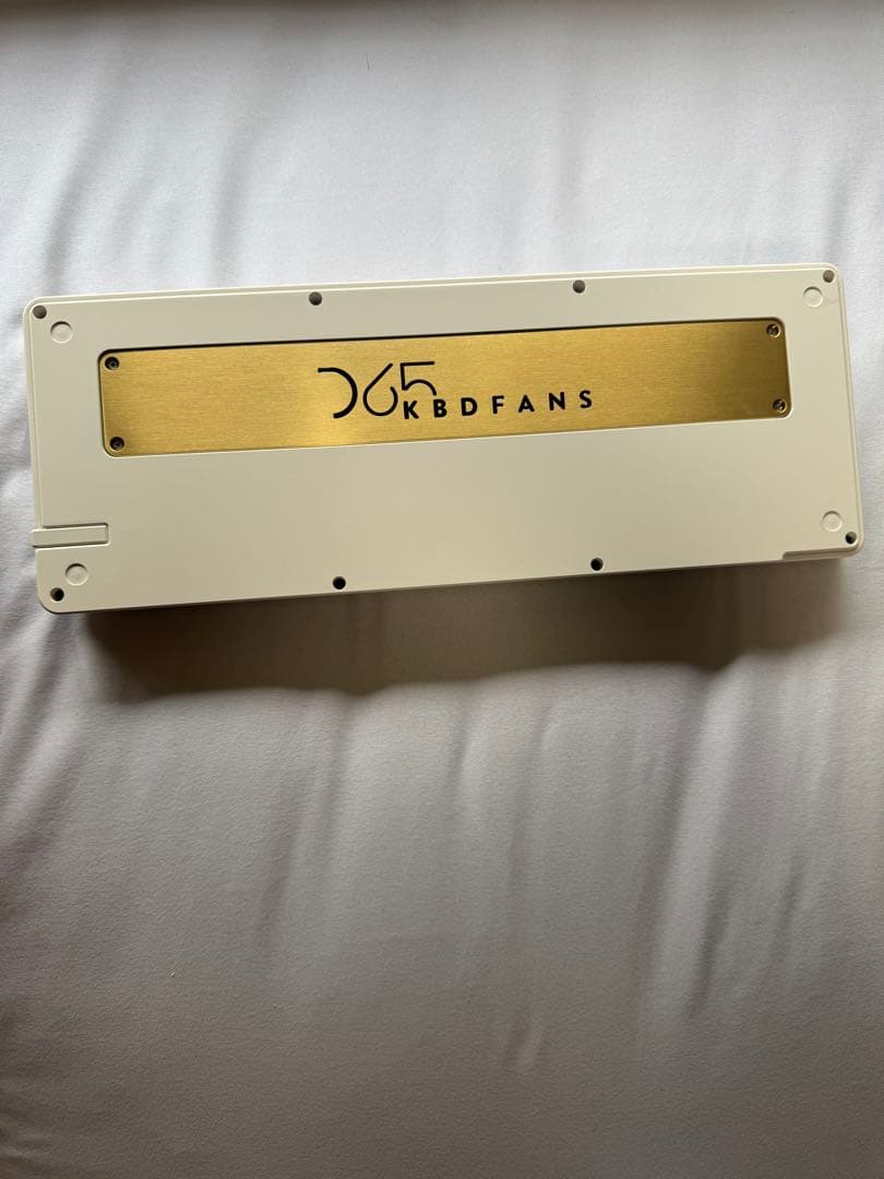 キーボード KBDfans D65 + GMK Peaches n Cream Lite