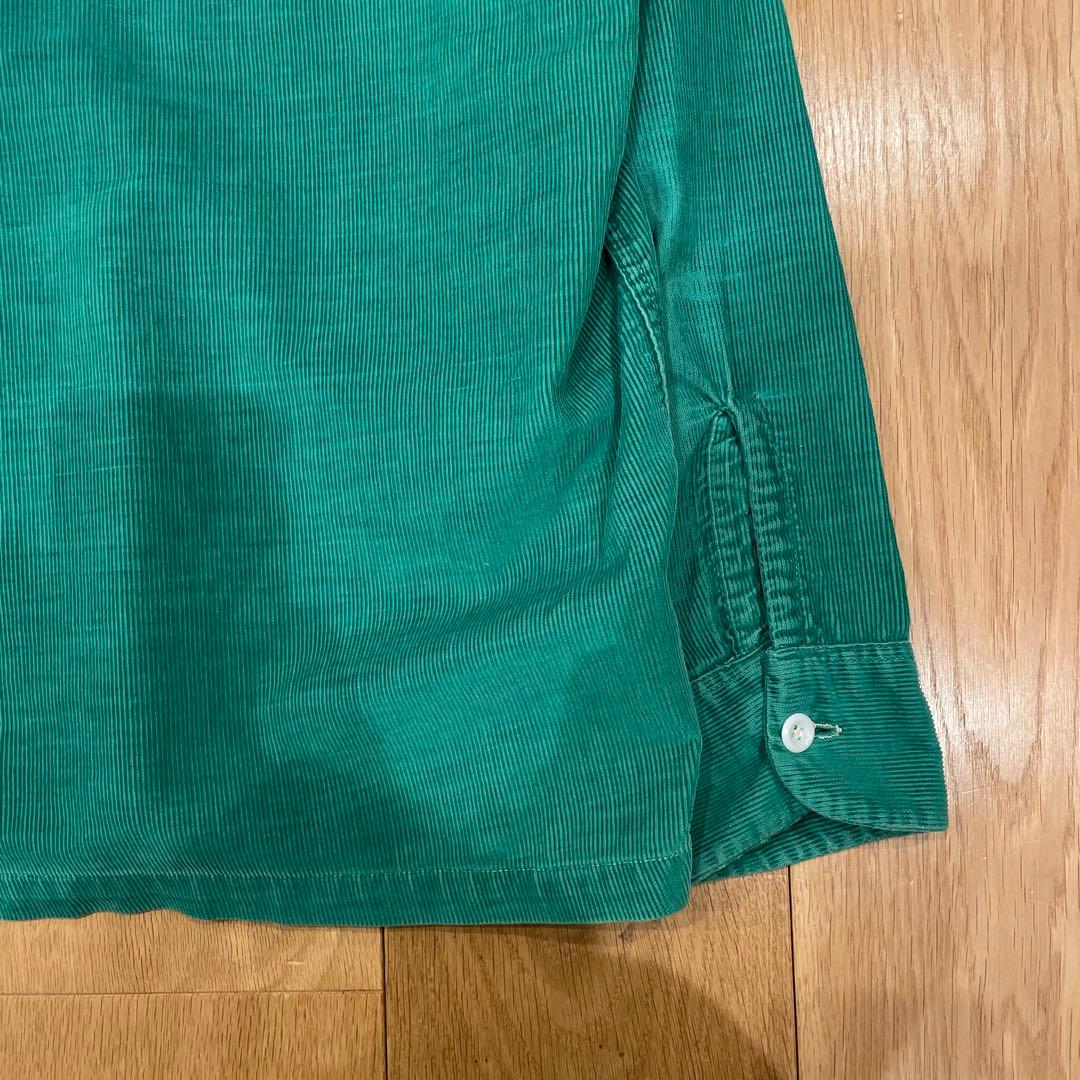 40s 50s コーディロイシャツ　オープンカラー　vintage