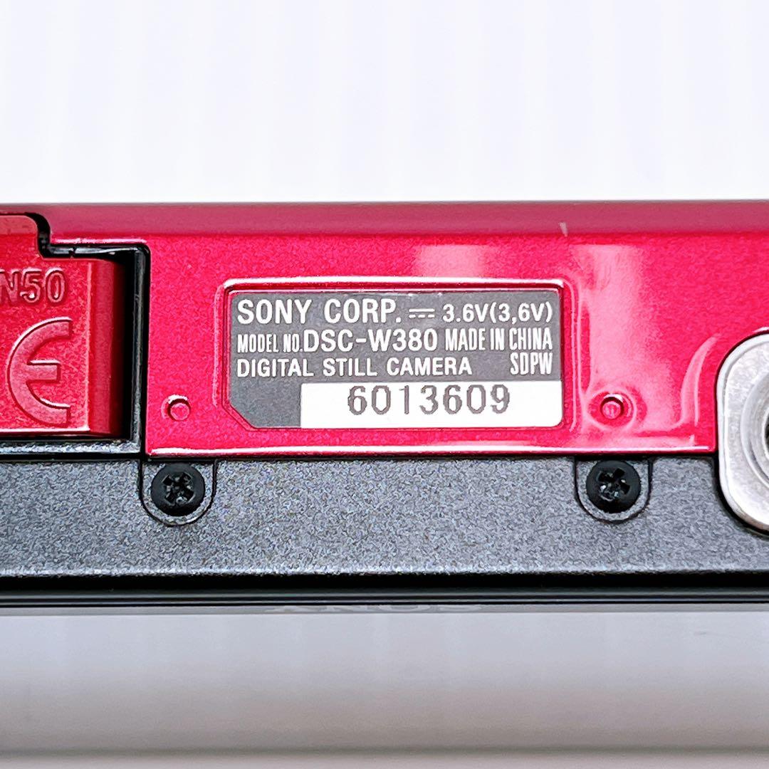 SONY DSC-W380 コンパクトデジタルカメラ ソニー