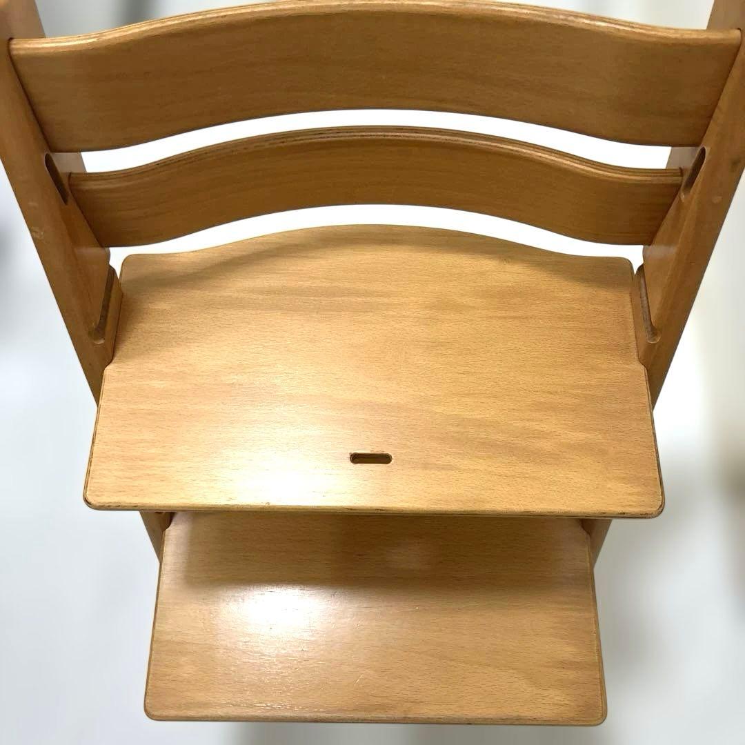 ストッケSTOKKEトリップトラップ　ナチュラル　シリアルナンバー0 取説付き