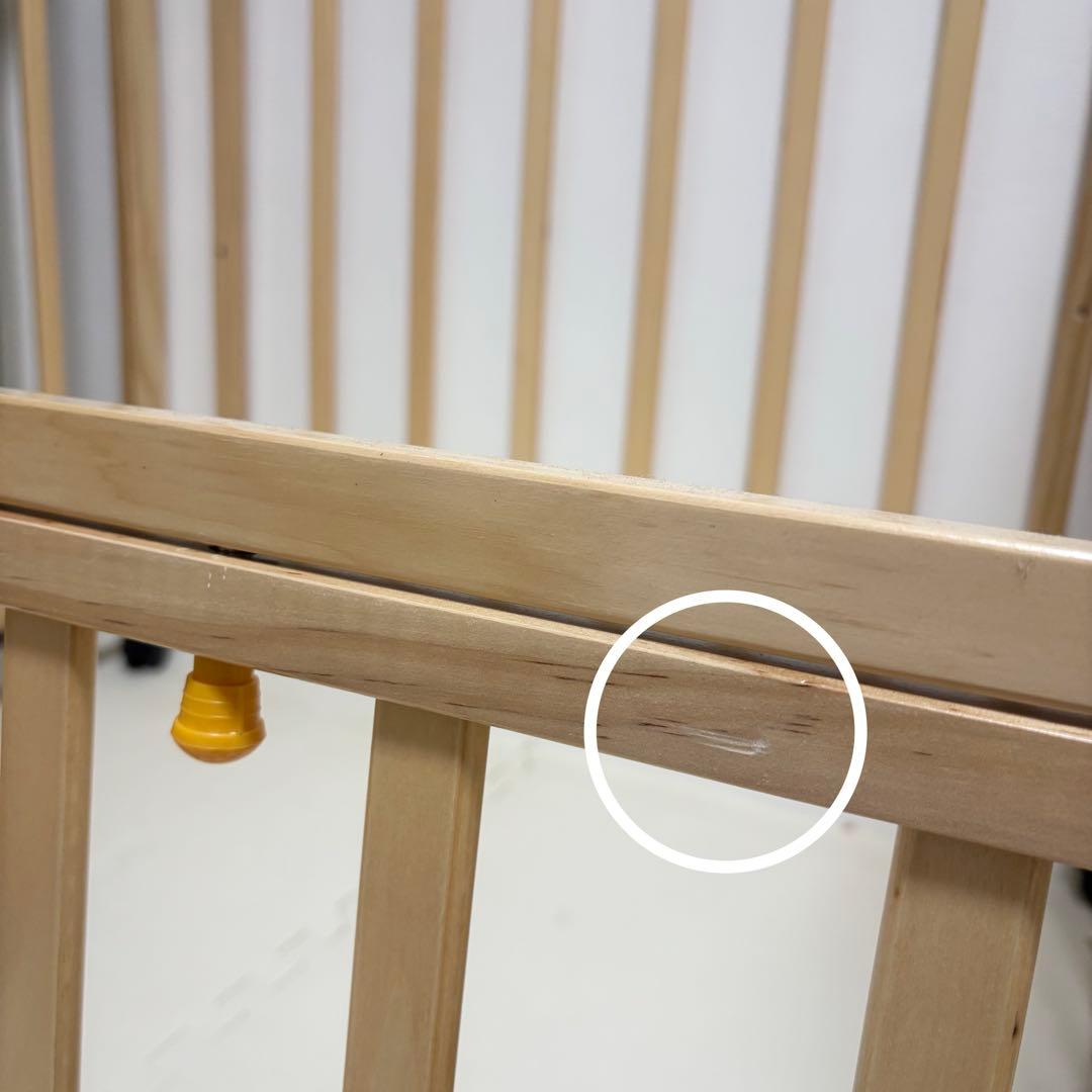 【美品】ベビーベットミニ　　西松屋　使用期間約2ヶ月