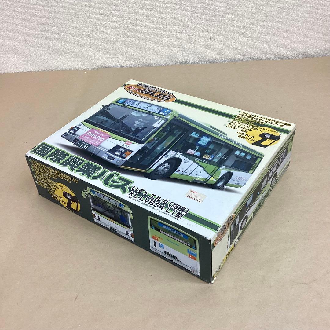 スカイネット1/32 R/Cバス 国際興業 いすゞエルガ KL-LV834L1型