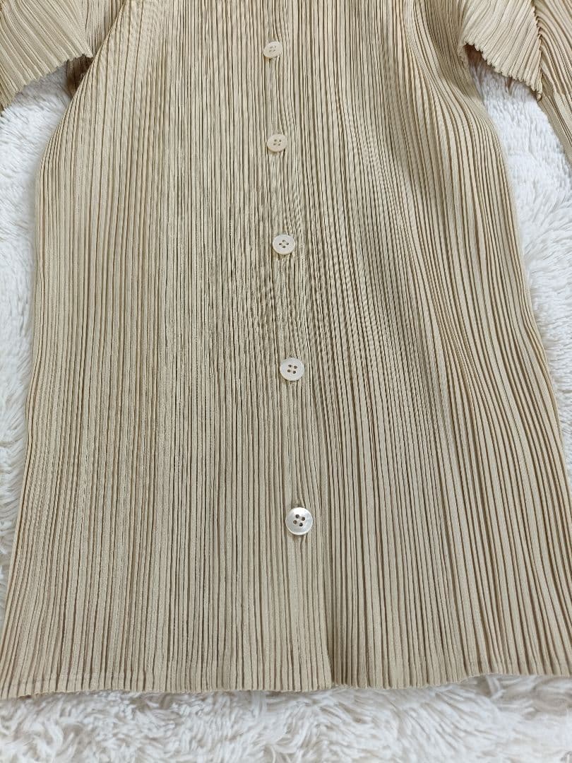 PLEATS PLEASE シャツ ブラウス【サイズ３ L相当】【長袖】