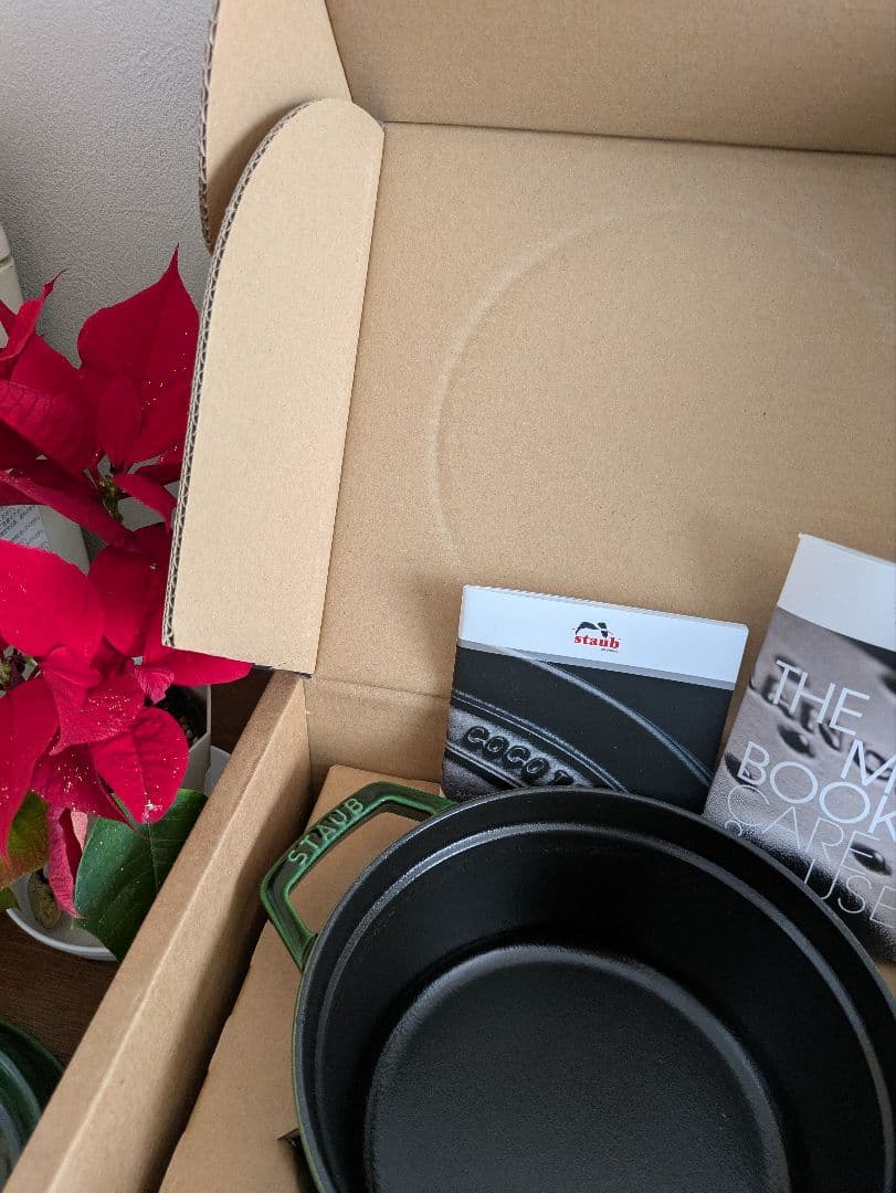 【212KITCHEN STORE購入】STAUB バジルグリーン 20cm