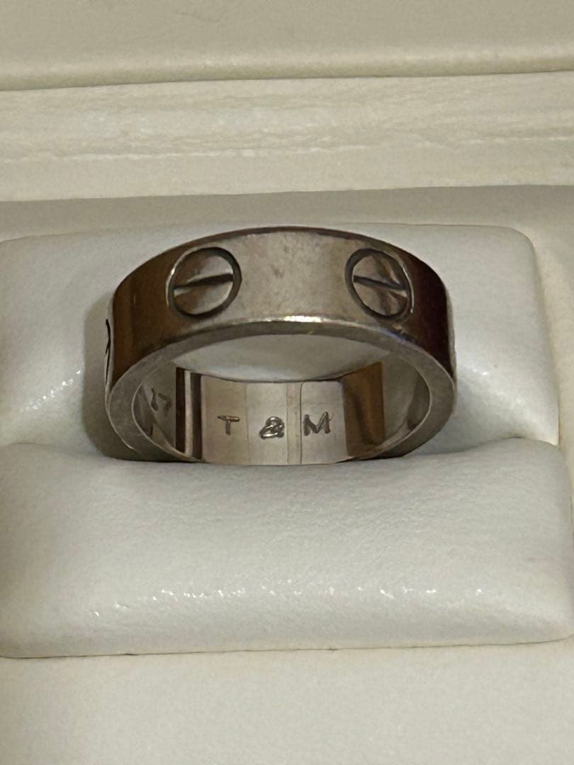 Cartier リング 18Kゴールドまたはプラチナ