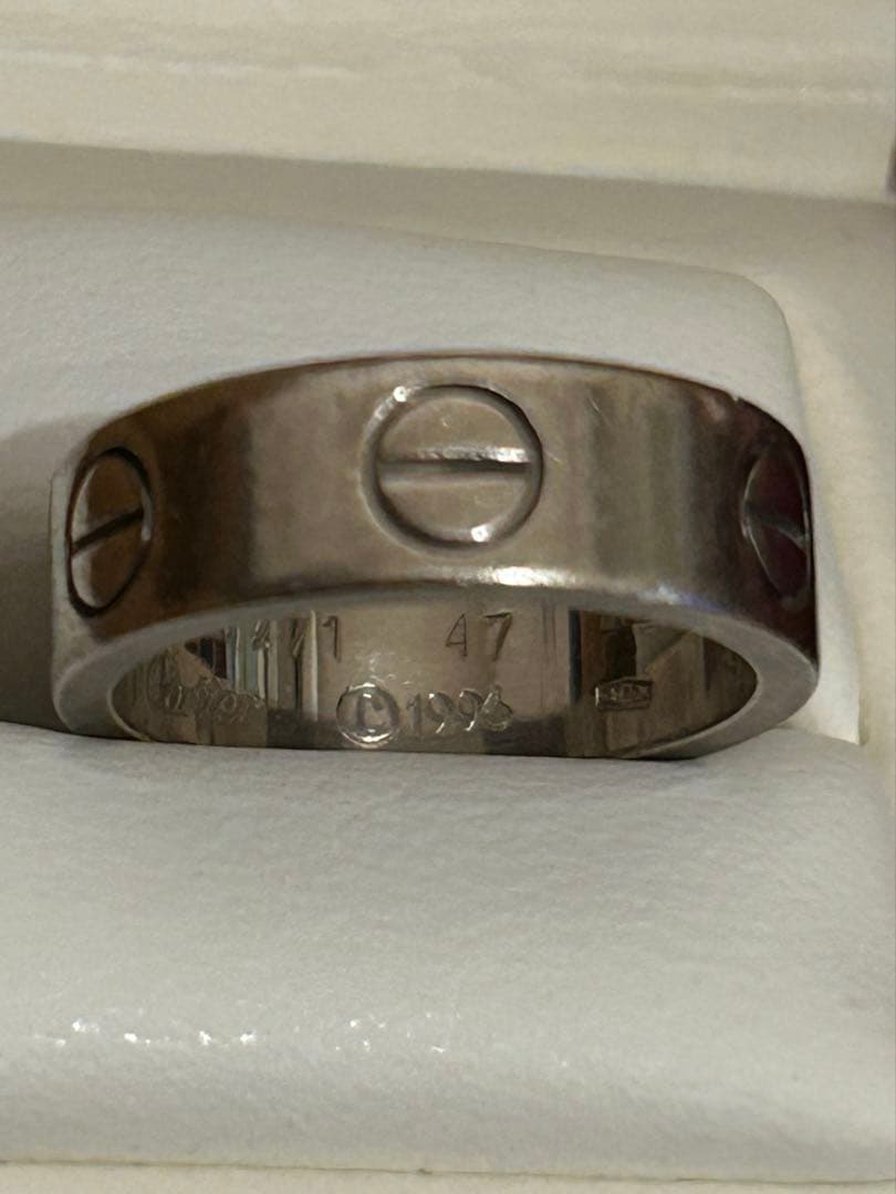 Cartier リング 18Kゴールドまたはプラチナ