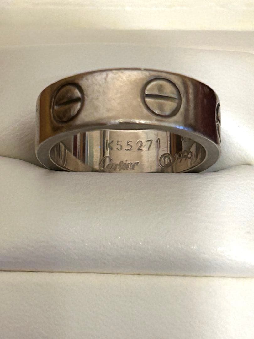 Cartier リング 18Kゴールドまたはプラチナ