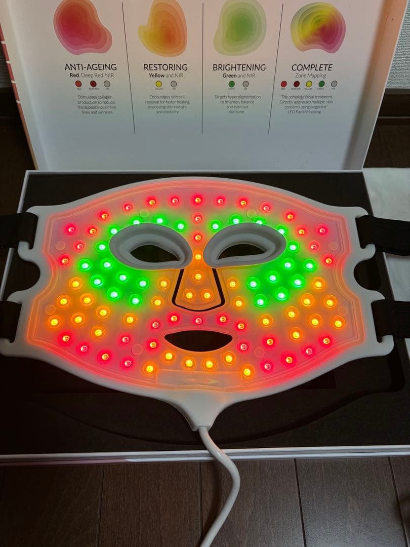 ボディ・フェイスケア CURRENTBODY skin 4-in-1 LED Face Mask