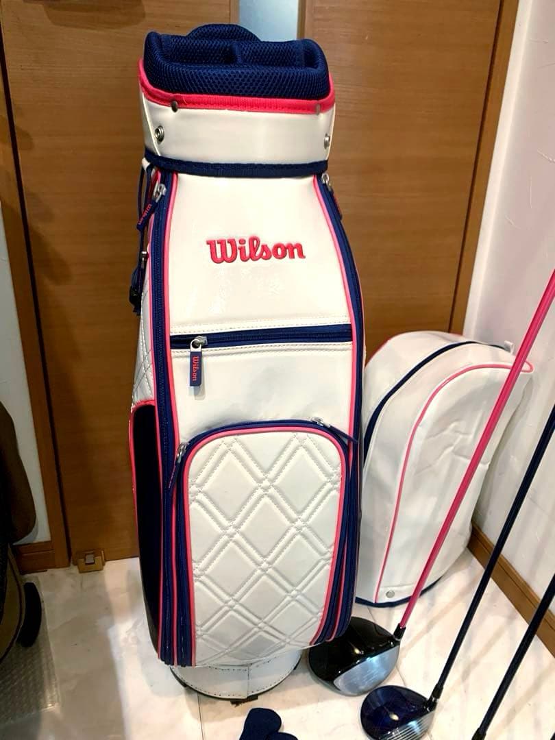 ほぼ新品未使用　ウィルソン　レディースゴルフクラブ セット　1w テーラーメイド