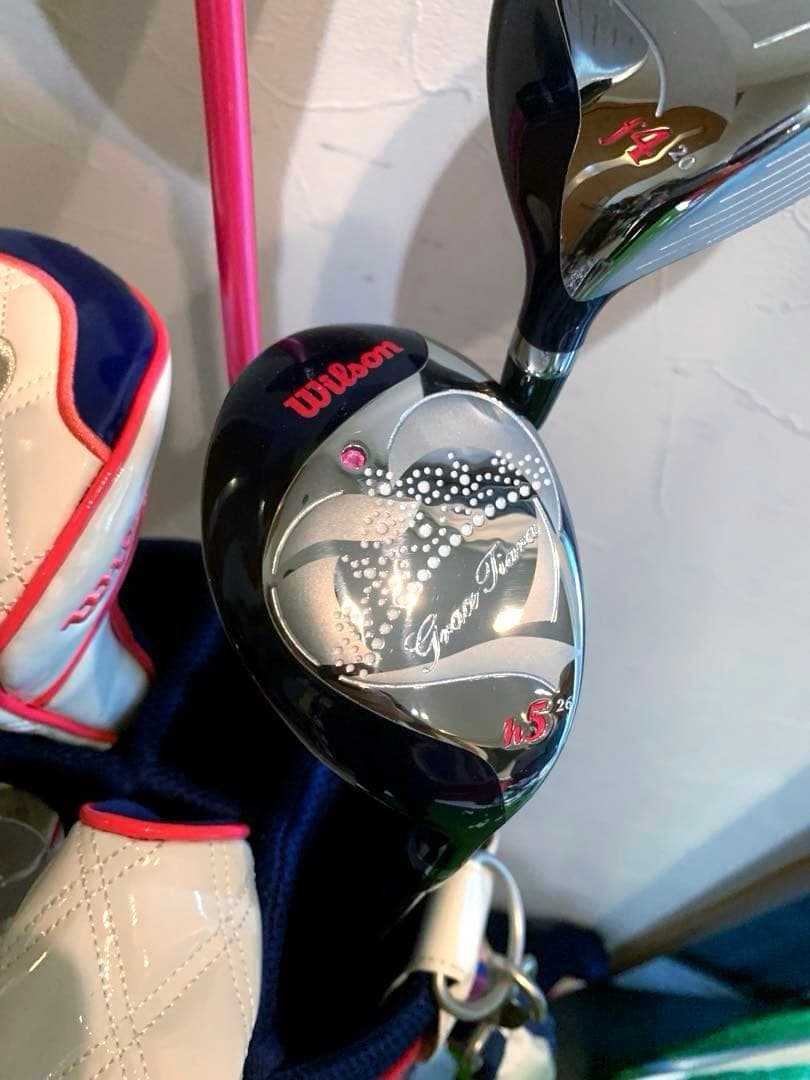 ほぼ新品未使用　ウィルソン　レディースゴルフクラブ セット　1w テーラーメイド