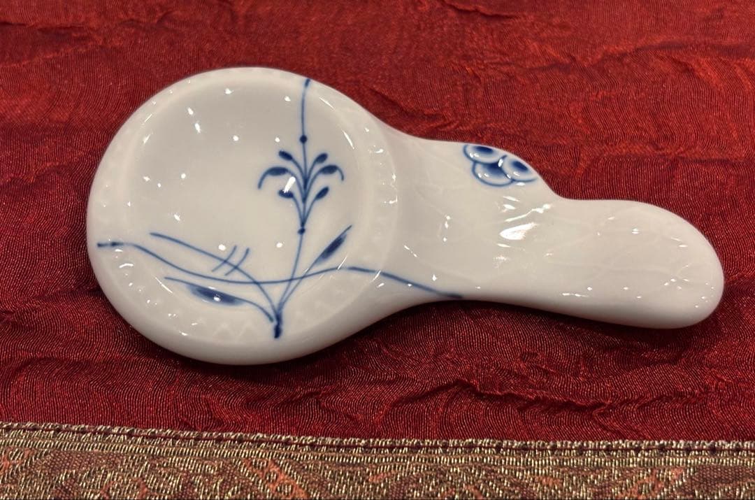 新品　ロイヤルコペンハーゲン　ブルーパルメッテ　カトラリーレスト　６客セット