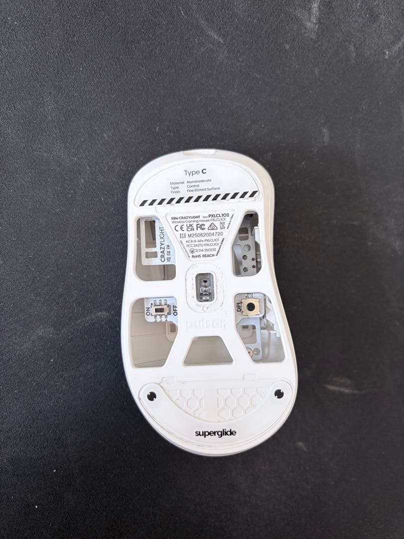 マウス・トラックボール Pulsar Xlite CrazyLight Mini