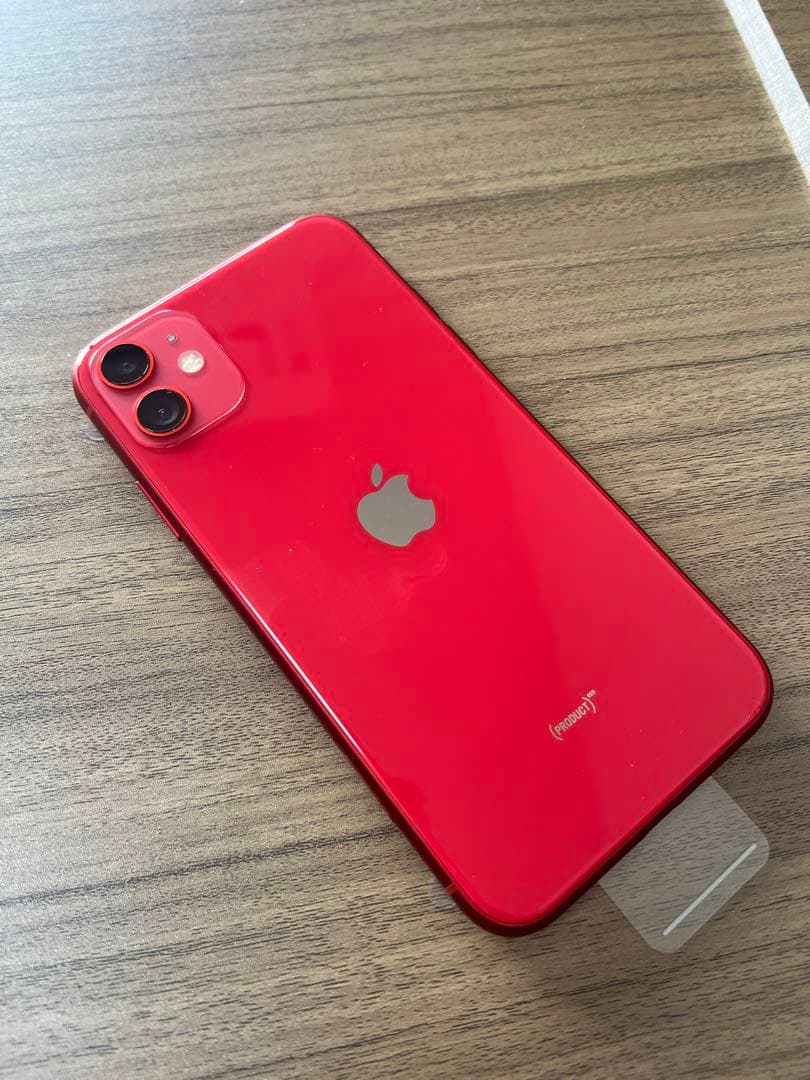 新品未使用 iPhone11 128GB 日本国内版 SIMフリー レッド