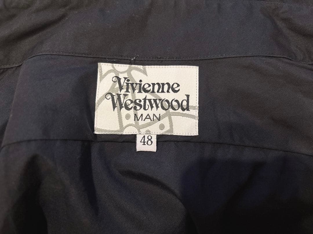 Vivienne Westwood アシンメトリーシャツ 48 ブラック