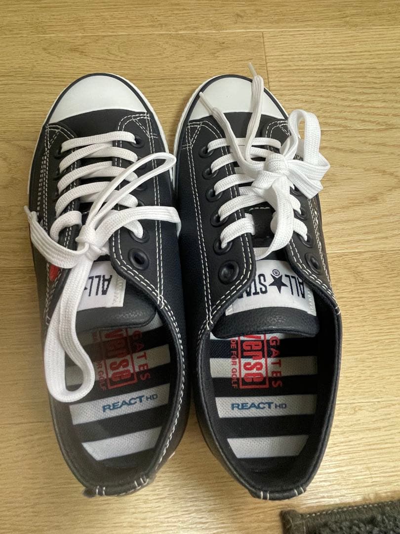 パーリーゲイツ　コンバースコラボ　ゴルフシューズ　23cm未使用