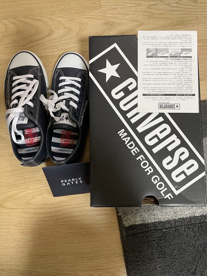 パーリーゲイツ　コンバースコラボ　ゴルフシューズ　23cm未使用