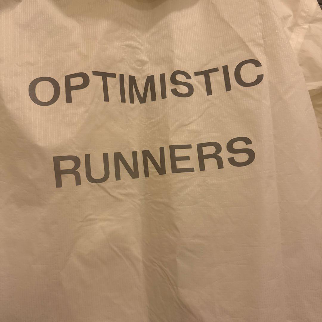 Optimistic Runners レインジャケット XL