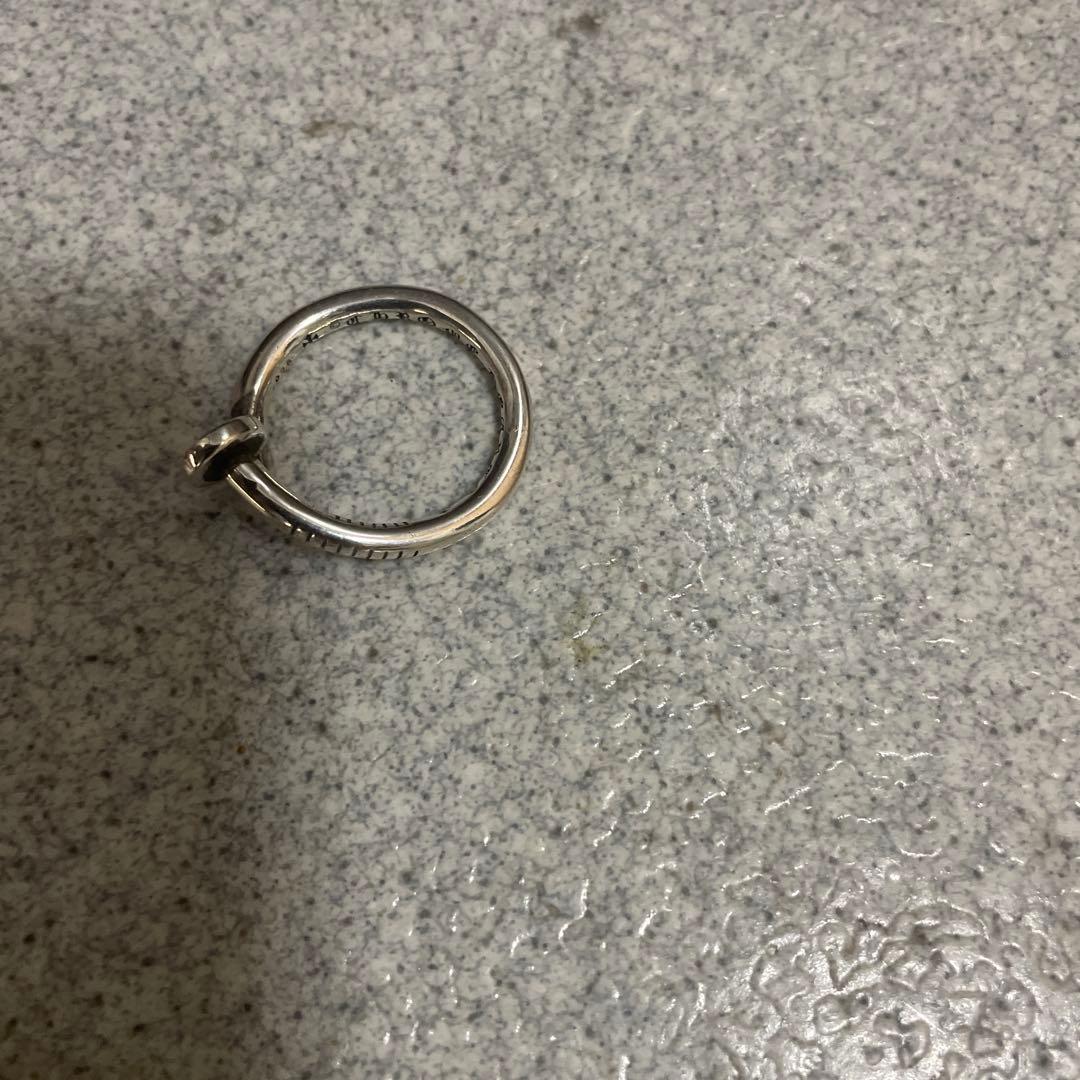 クロムハーツ　リング　(黒A33)23号