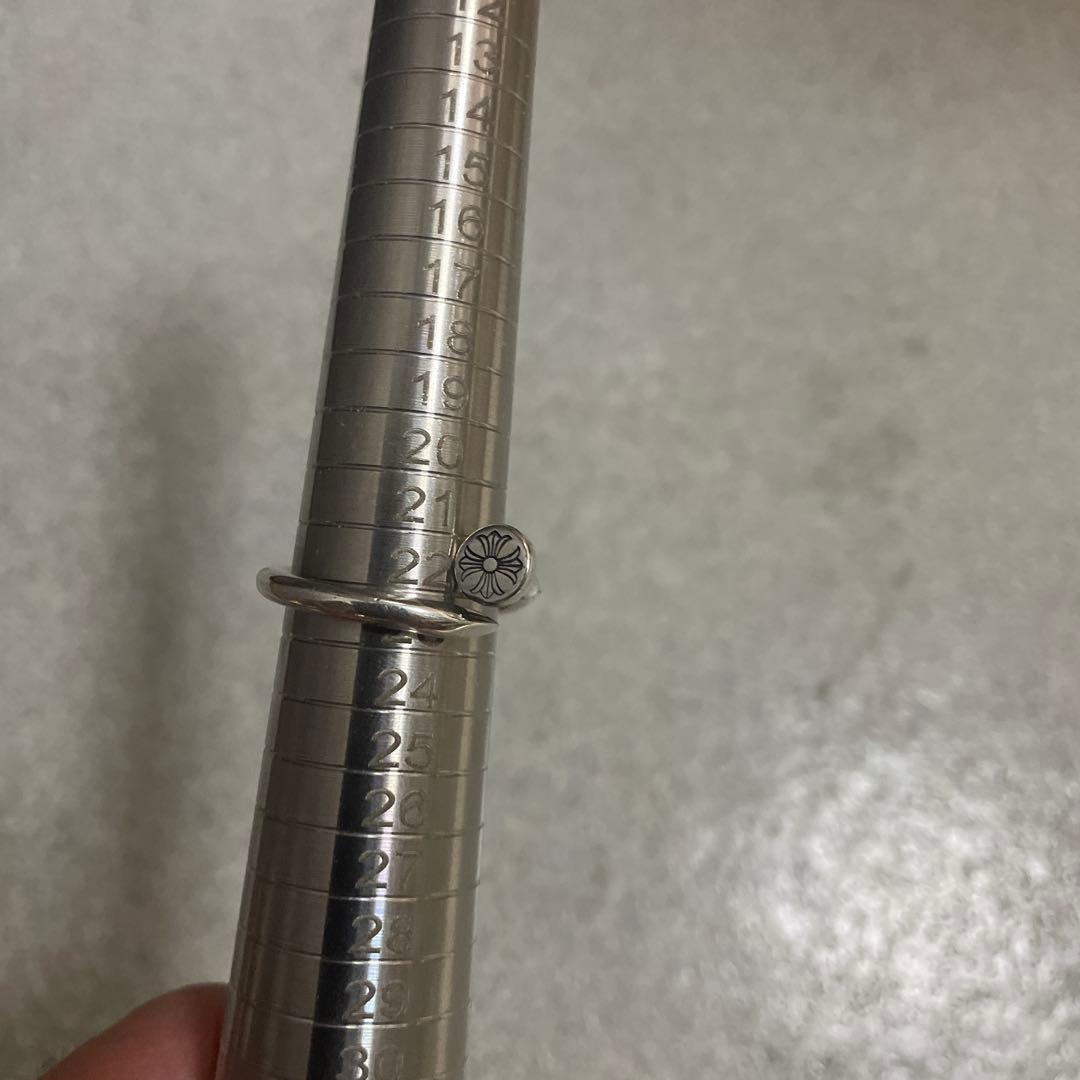 クロムハーツ　リング　(黒A33)23号